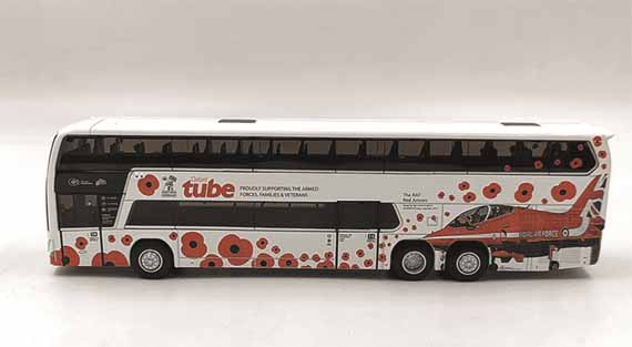 Oxford Tube poppy appeal Volvo B11RLET Plaxton Panorama